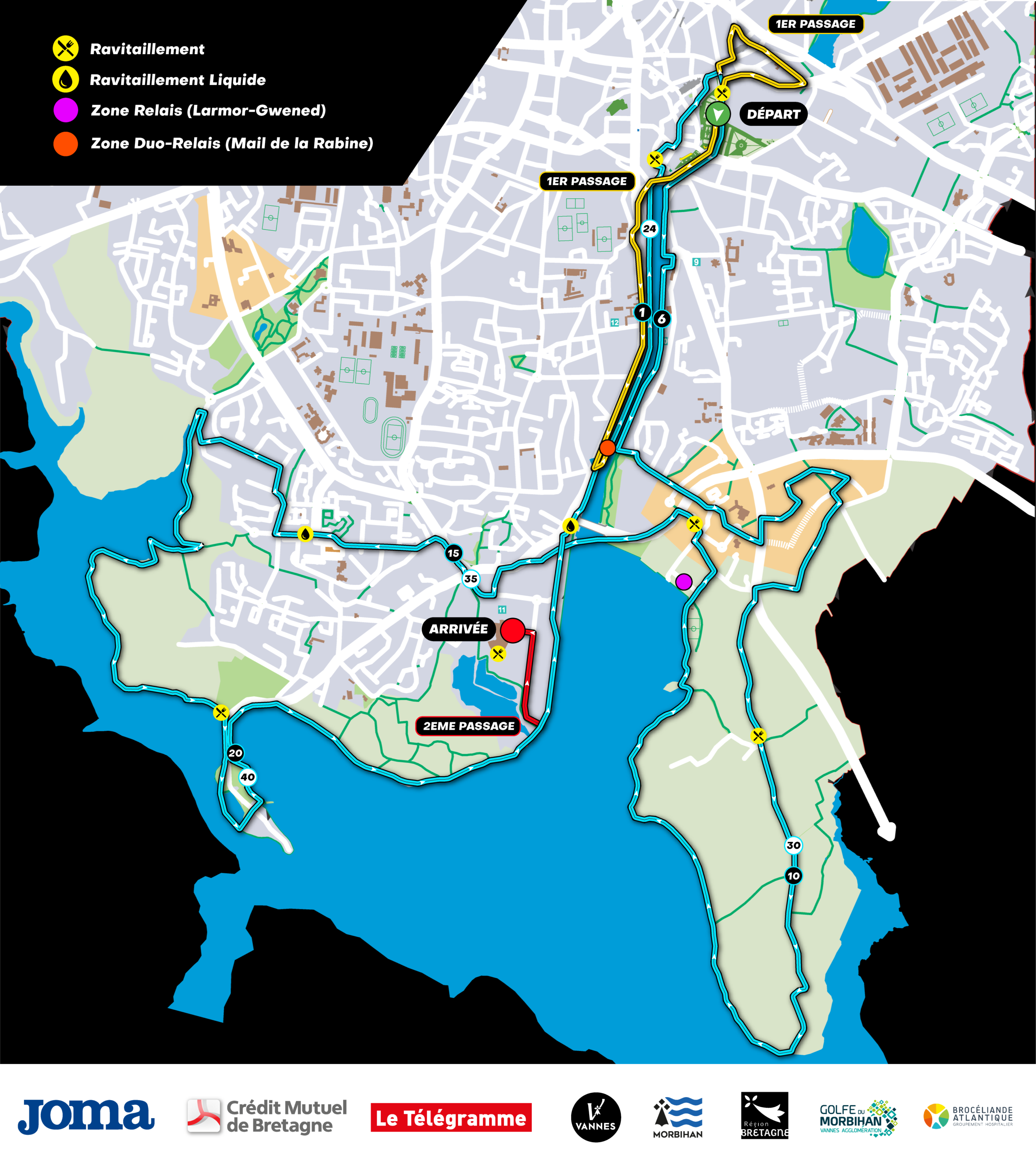 Parcours Marathon 2023